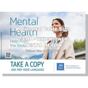HPWP-23.1 - 2023 Edition 1 - Watchtower - "Mental Health" - Table